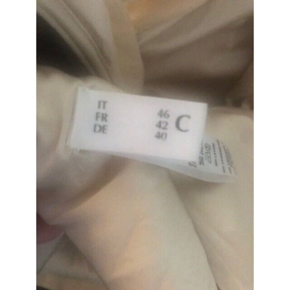 PREOWNED $2K LA PERLA SS17 RUNWAY CORSET CREAM STRETCH WOOL BLAZER IT 46C US 10 - Picture 15 of 15